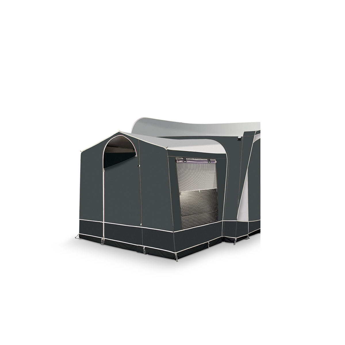 DOREMA Aanbouw XL DELUXE voor caravanluifel MONZA XL 270/300 - gecontroleerde B-kwaliteit DOREMA Anbau XL DELUXE fuer Wohnwagen-Vorzelt MONZA XL 270-300 - 4401