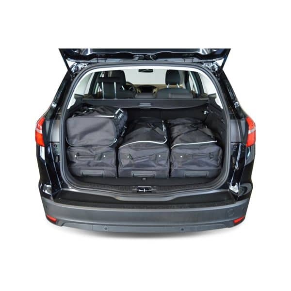 Car Bags F10301S Ford Focus Kombi Bj- 10-18 Reisetaschen Set- Auf Ihr Auto massgeschneidert- Das Original