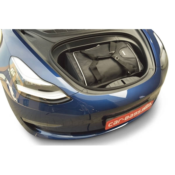 Car Bags T20601S TESLA Model 3 4-Tuerer Bj. 17-20 Kofferraum Tasche 37x12-25x70 cm