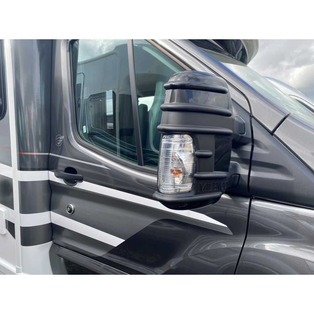 Milenco Spiegelschutz Set Ford Transit ab Baujahr 2014 schwarz 6866