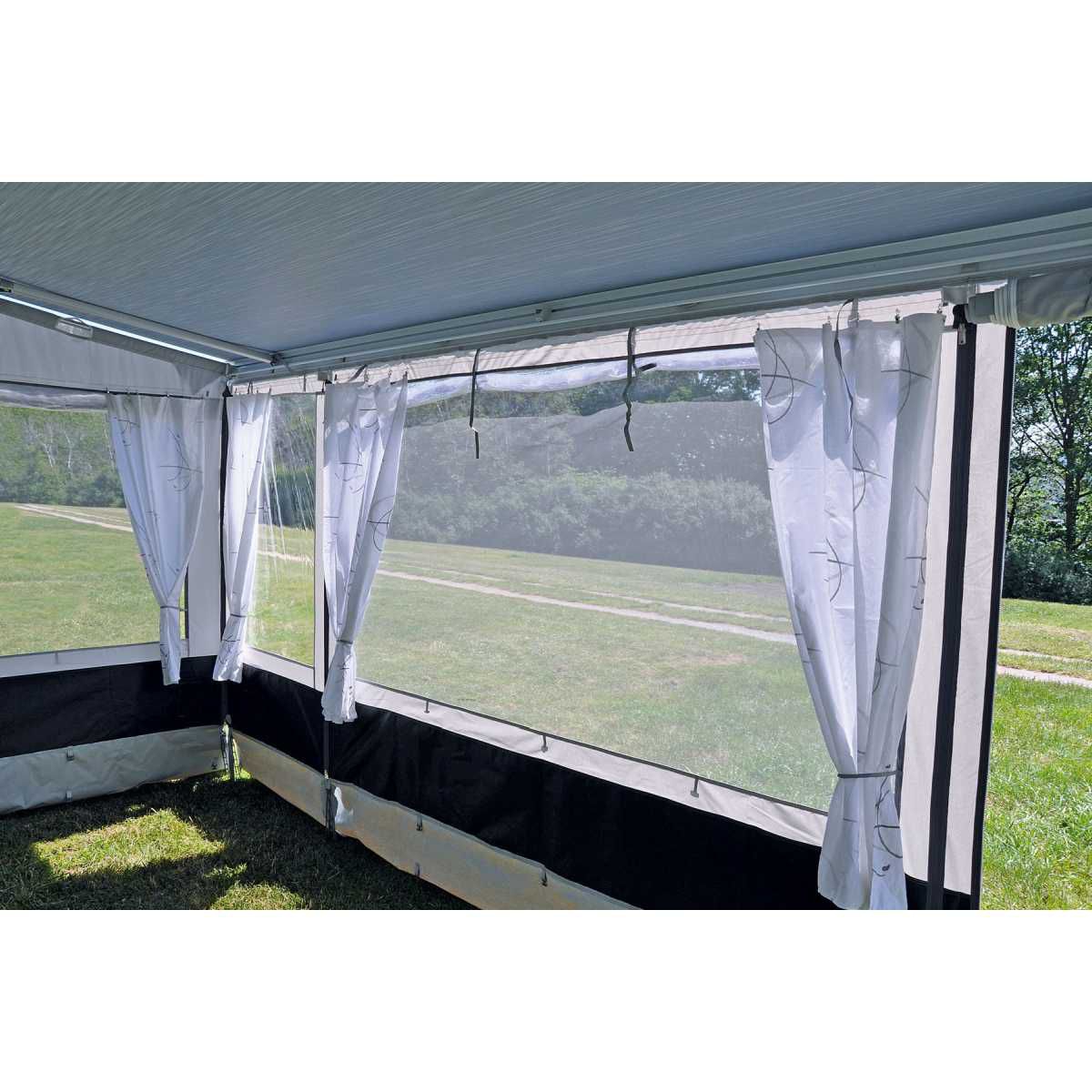 HAHN ZELTE Markisenzelt Malta fuer Fiamma Caravanstore XL Laenge 360 cm Anbauhoehe 235-250 cm - Z01004_360