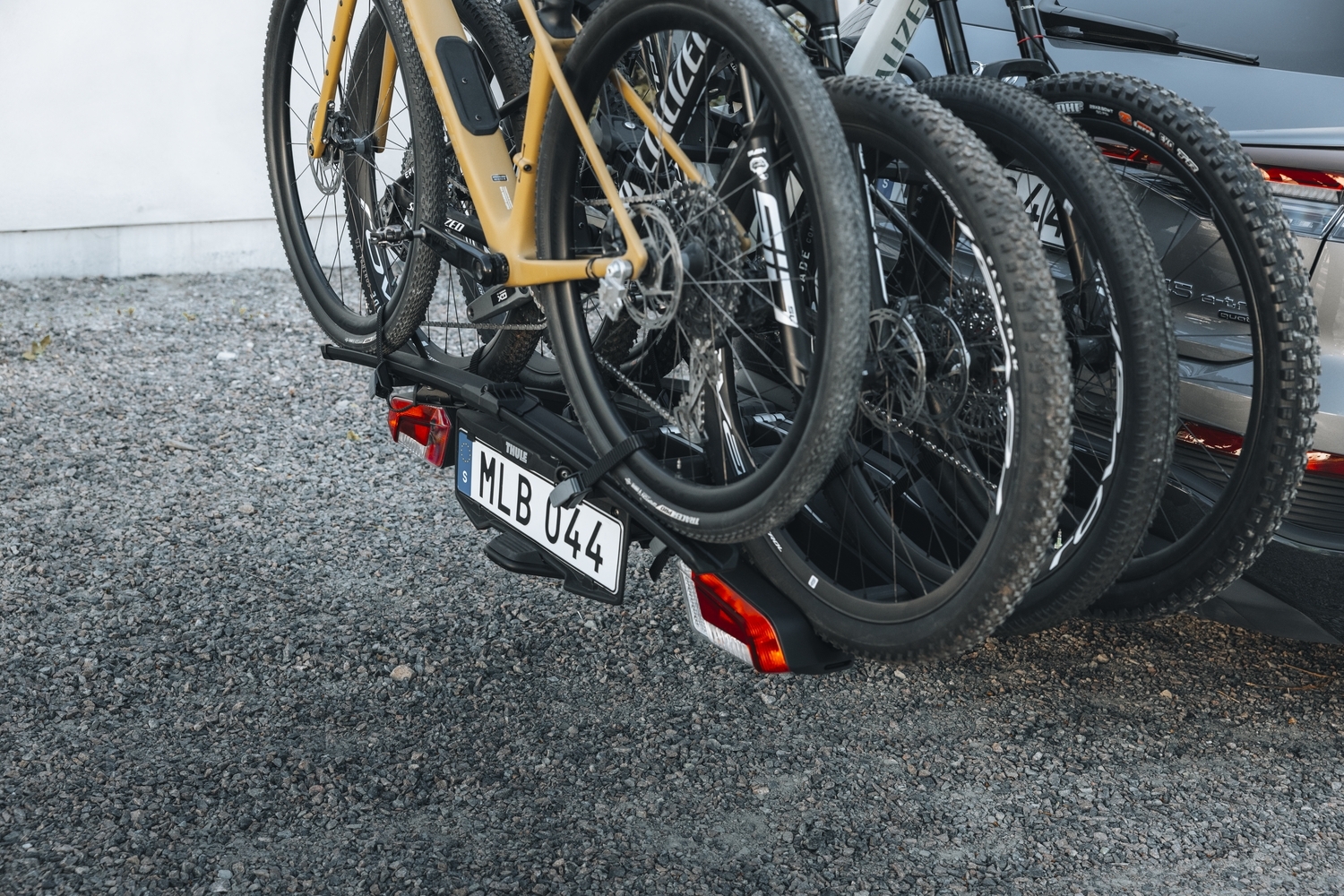 THULE 944 EasyFold 3 2B Fahrradtraeger 2-1 inkl. Erweiterung - Thule Artikelnummern- 9441 9447