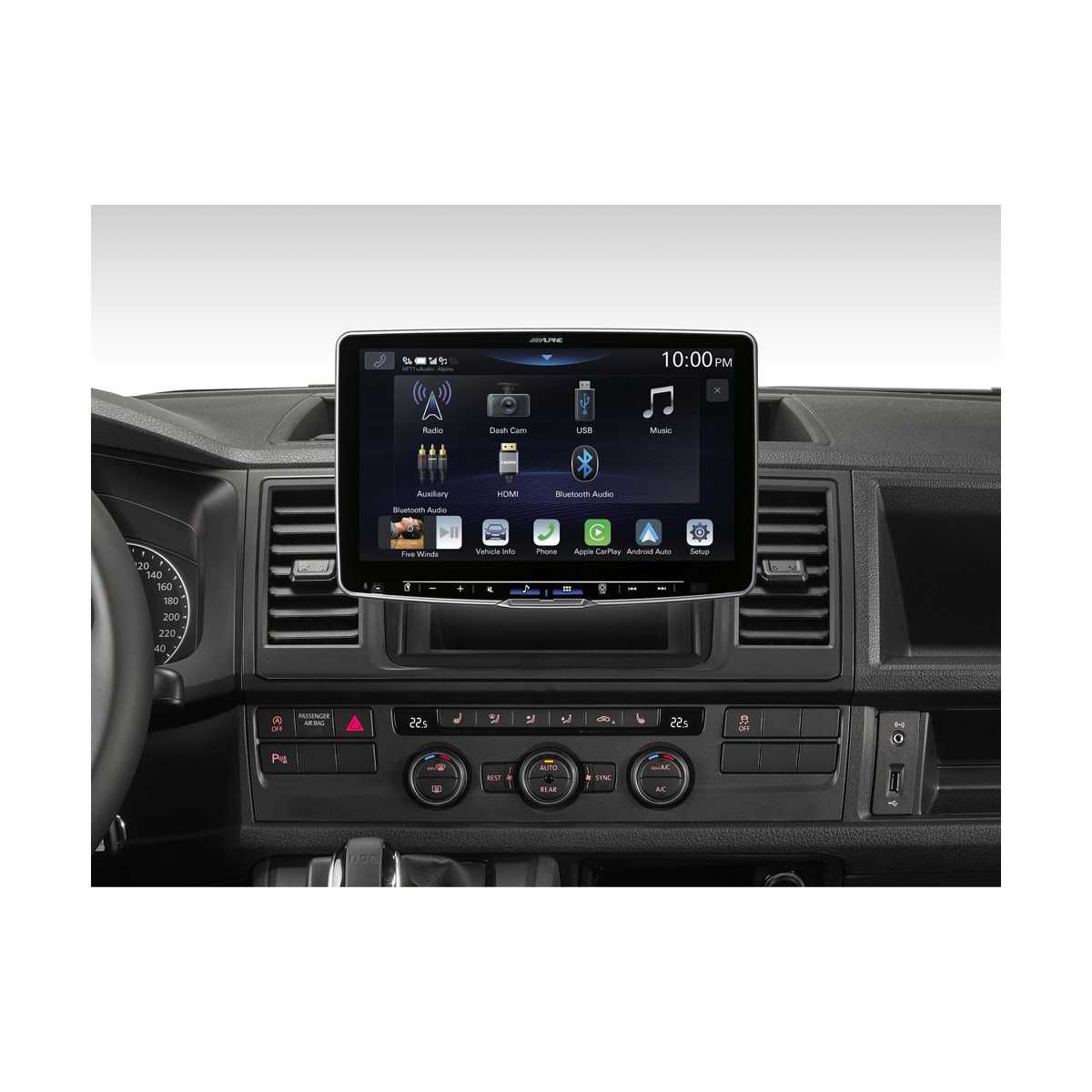 ALPINE HALO 11 Digital-Media-Station VW T6 iLX-F115T6