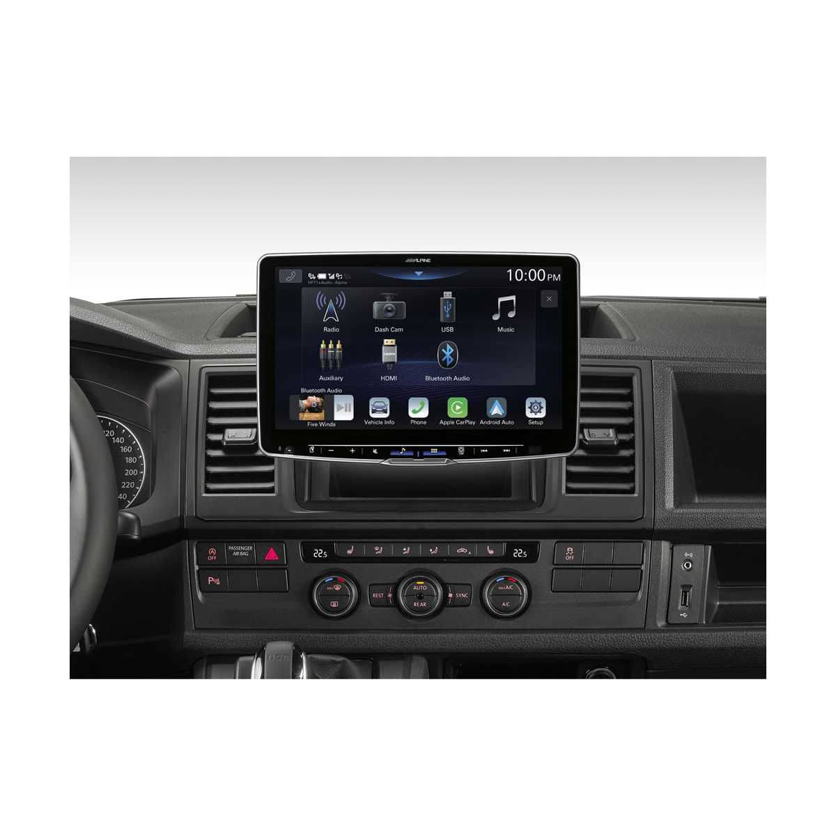 ALPINE HALO 11 Digital-Media-Station VW T6 iLX-F115T6