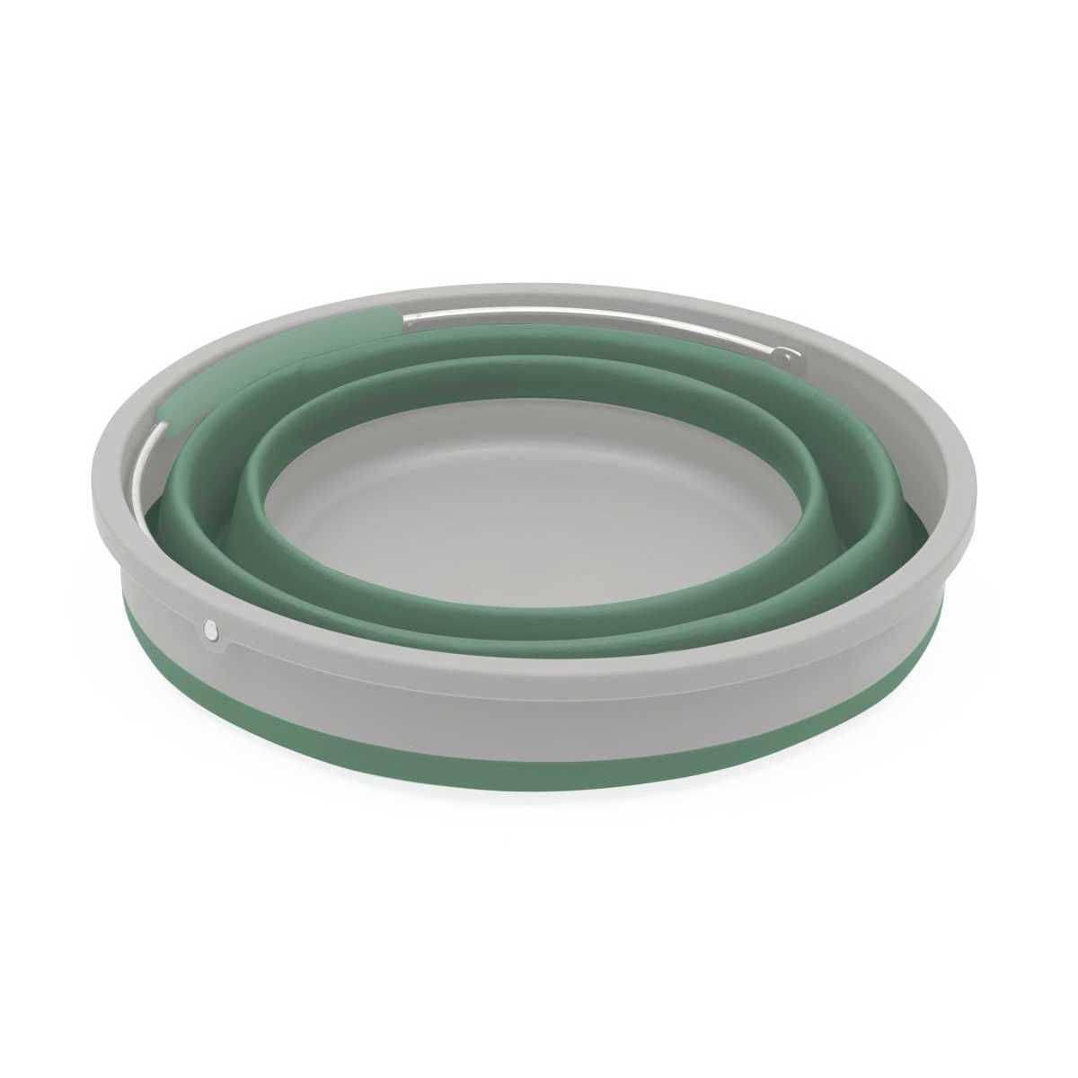 Outwell Collaps Runder Eimer mit Deckel faltbar Shadow Green - 651122