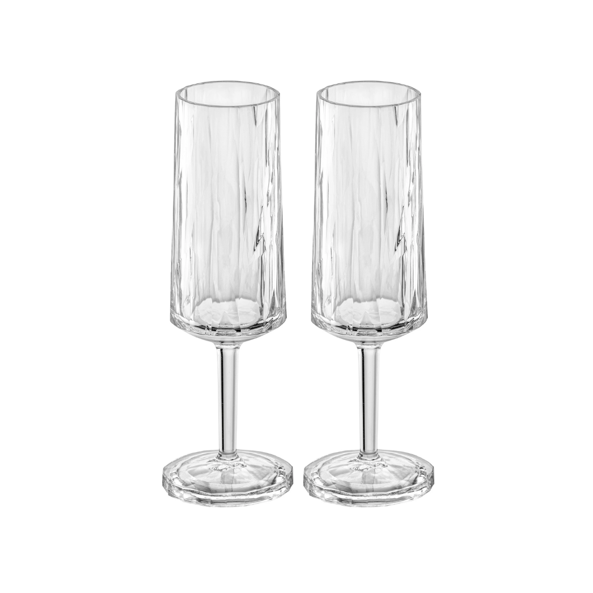 KOZIOL Superglas CLUB NO. 14 Sektglas 100 ml 2er-Set - 4429535