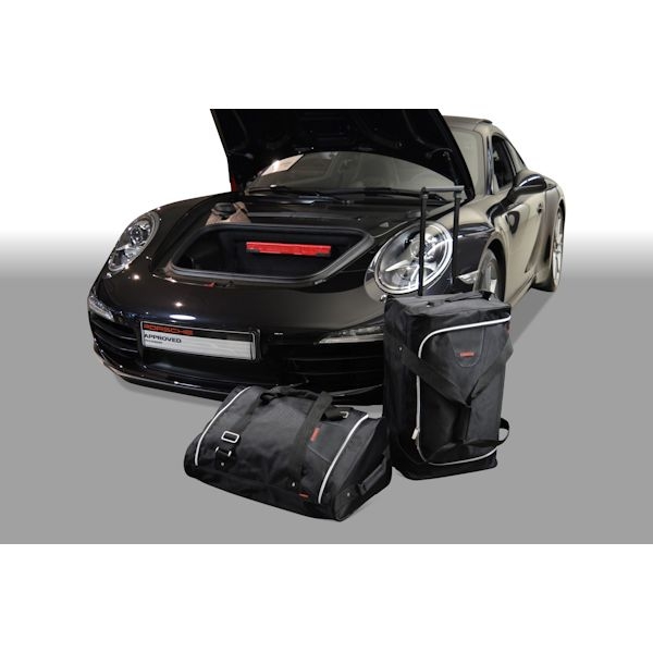 Car Bags P20501S PORSCHE 911 -Typ 991- 2WD Coupe - Cabrio - Targa Bj- 11-18 Reisetaschen Set- Auf Ihr Auto massgeschneidert- Das Original