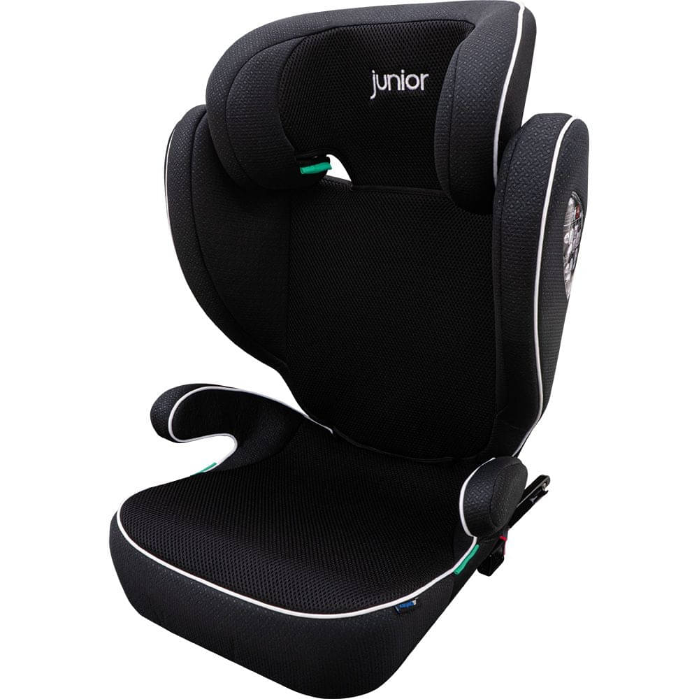 PETEX Kindersitz mit Isofix BASIC PLUS R129 Design 1600 Schwarz - 44445204