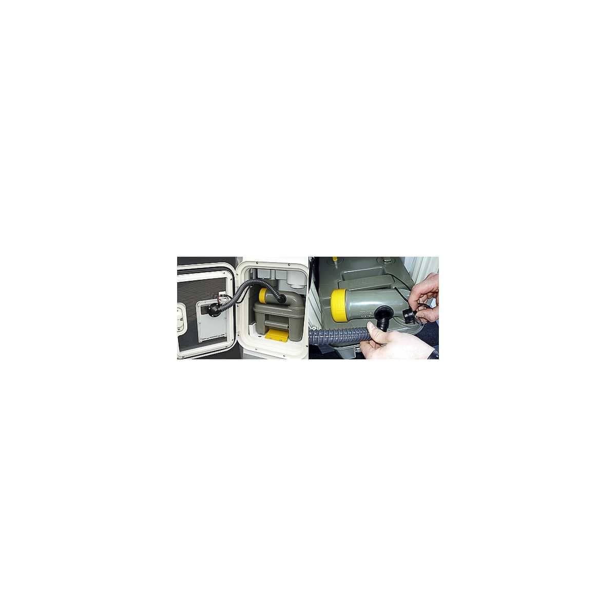 SOG Toiletten Entlueftung Tuervariante Typ A fuer Thetford C2-C3-C4 Weiss 401 011 0