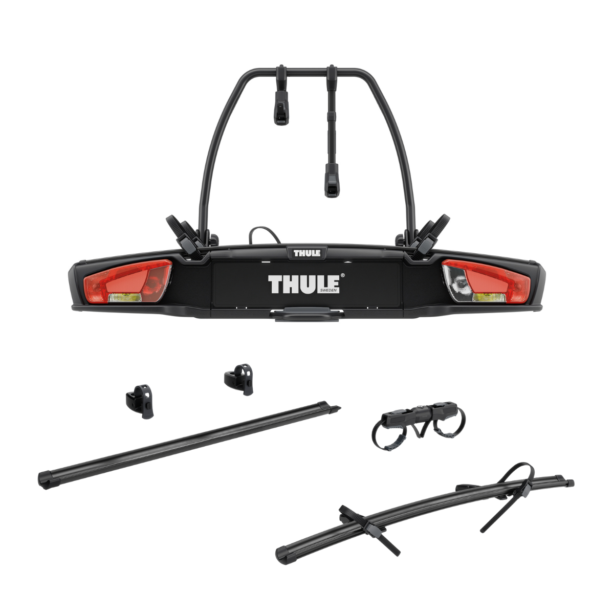 THULE 9032100 VeloSpace 3 Fahrradtraeger fuer 3 Raeder 2-1 inl- Erw. und Rampe