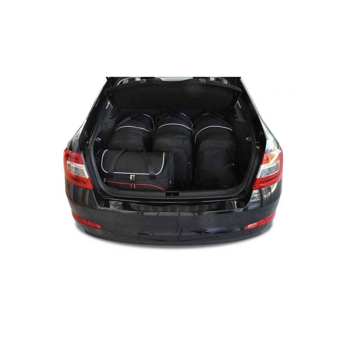 KJUST Kofferraum Taschen Set fuer SKODA OCTAVIA LIFTBACK Bj. 2013-2020 5er-Set - 7037018