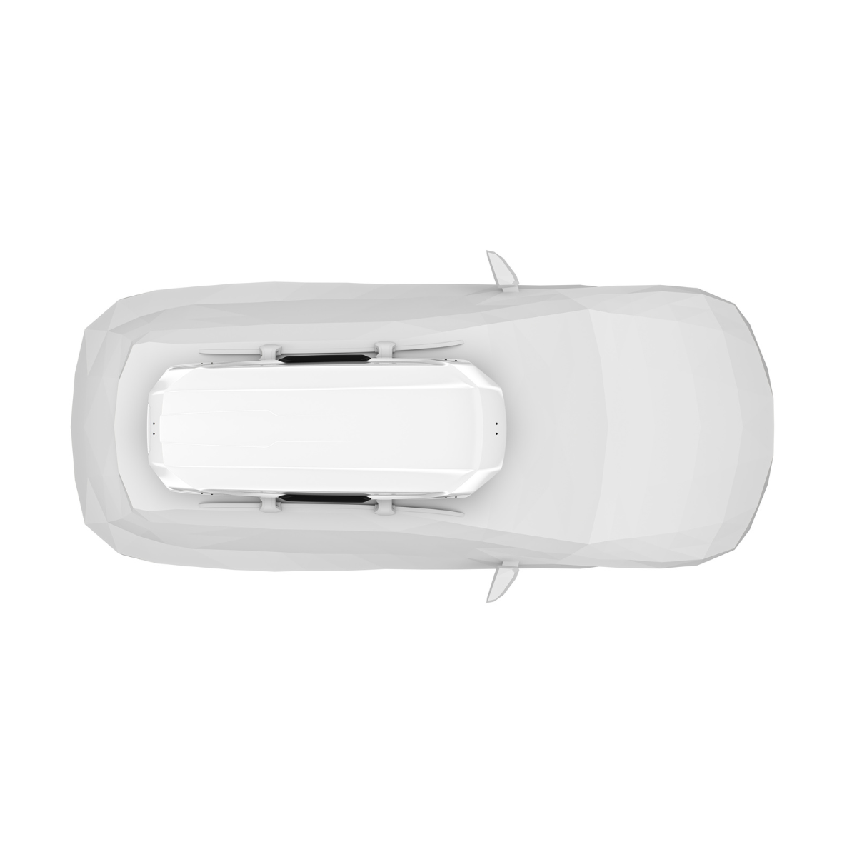 THULE Motion 3 XL - 639802 - Dachbox THULE Motion 3 XL weiss schwarz glaenzend 639802