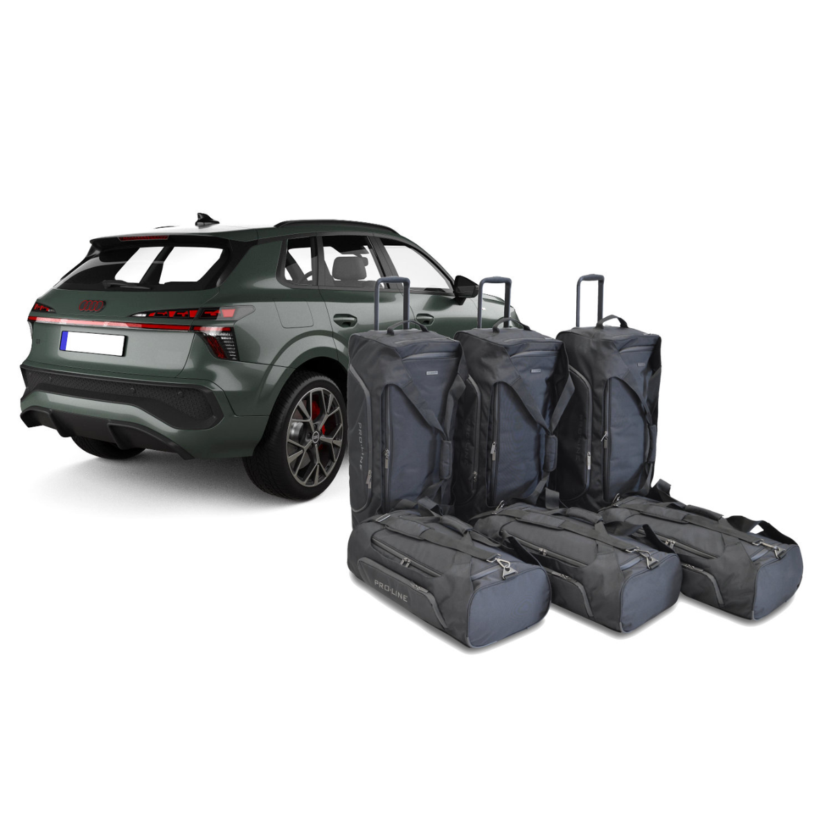 Car Bags Pro-Line A28501SP AUDI Q3 Bj- 25- Reisetaschen Set- Auf Ihr Auto massgeschneidert- Das Original