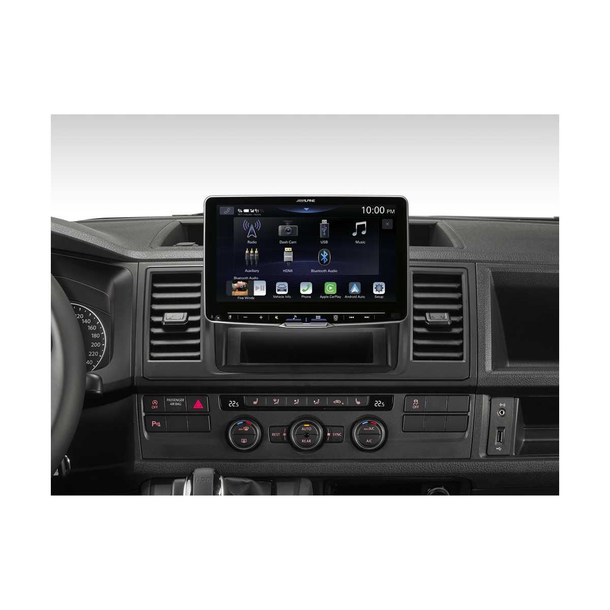 ALPINE HALO 9 Digital-Media-Station VW T6 iLX-F905T6