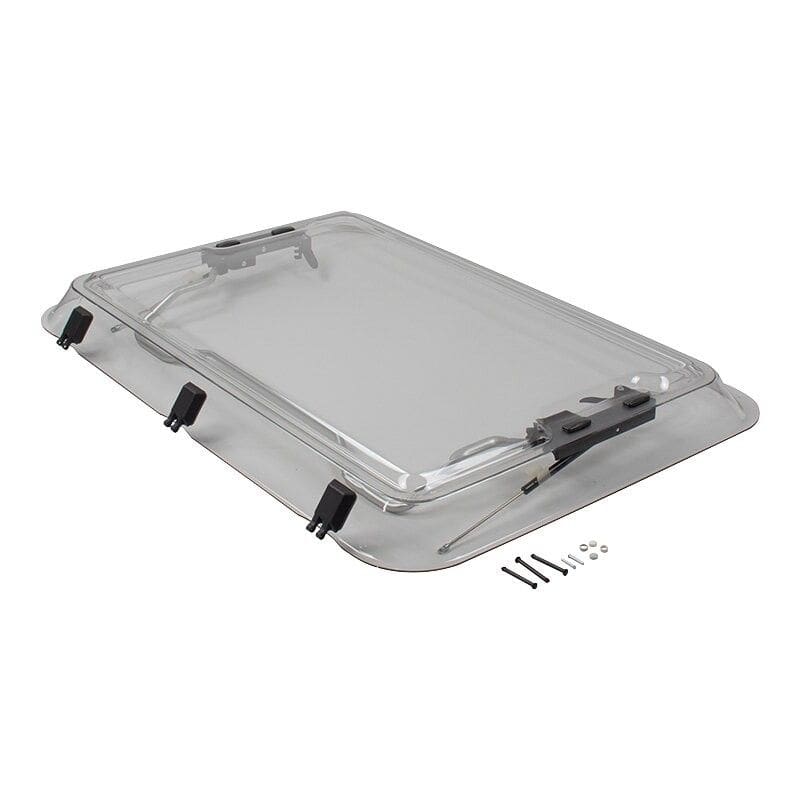 DOMETIC Vervangglas compleet met montageonderdelen voor Heki 2 Dometic Seitz Drucktaster mit Montageteilen fuer Mini Heki
