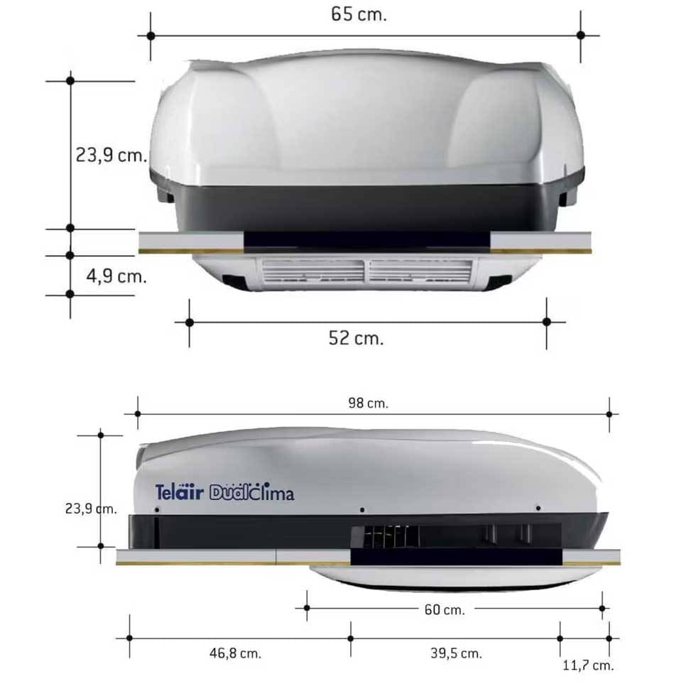 TELAIR Klimaanlage Dualclima 8400H 8054633000724