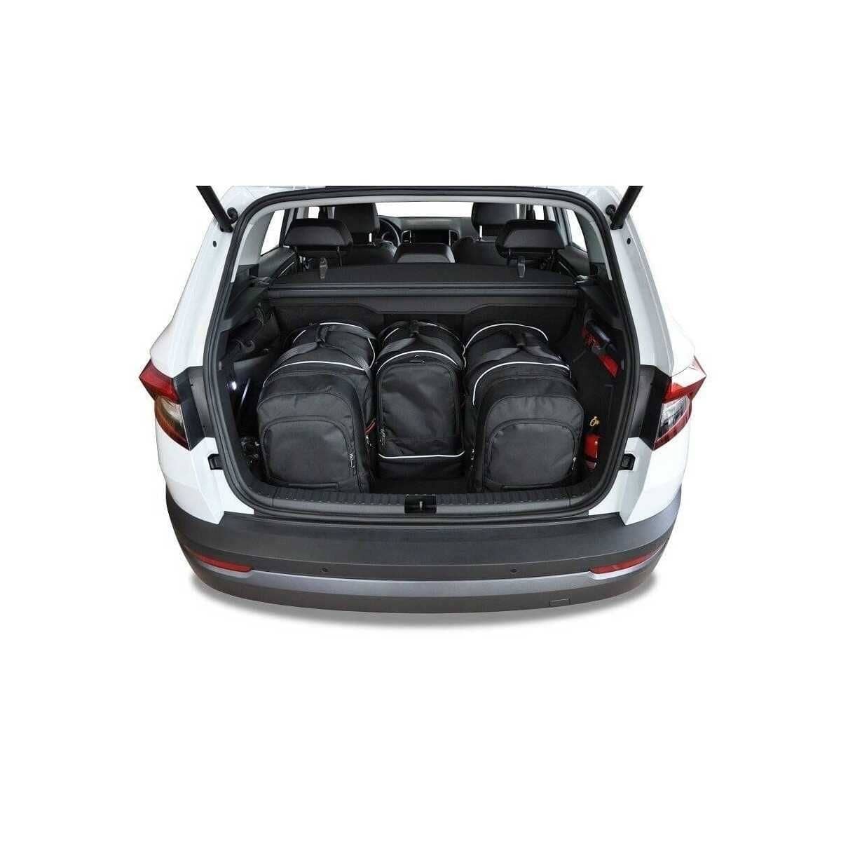 KJUST Kofferraum Taschen Set für SKODA KAROQ ab Bj. 2017 4er-Set - geprüfte Retoure KJUST Kofferraum Taschen Set fuer SKODA KAROQ ab Bj. 2017 4er-Set - 7037026