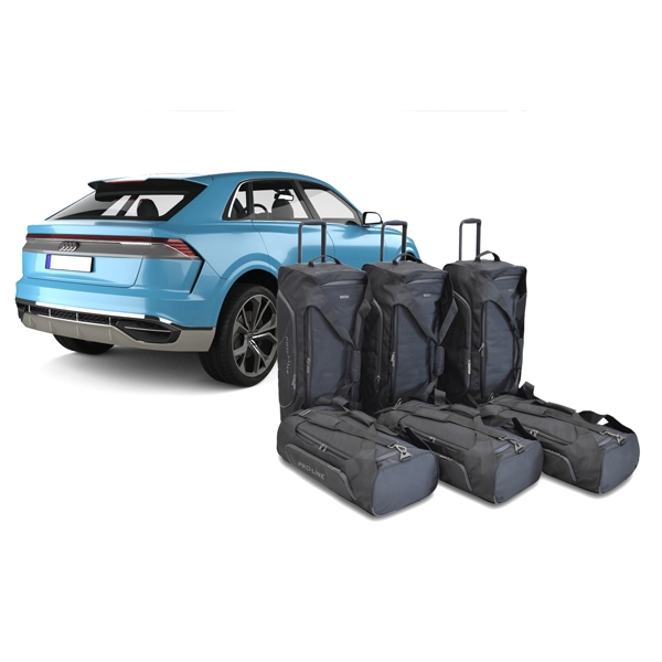 Car Bags Pro-Line A23701SP AUDI Q8 -4M- Bj- 18- Reisetaschen Set- Auf Ihr Auto massgeschneidert- Das Original