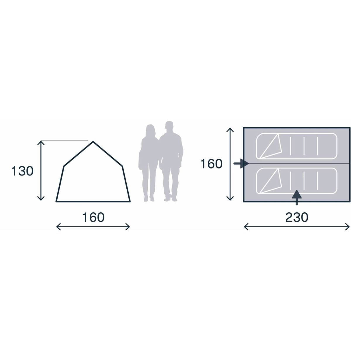 KAMPA Campingzelt Stargazer 02 - 9120002488