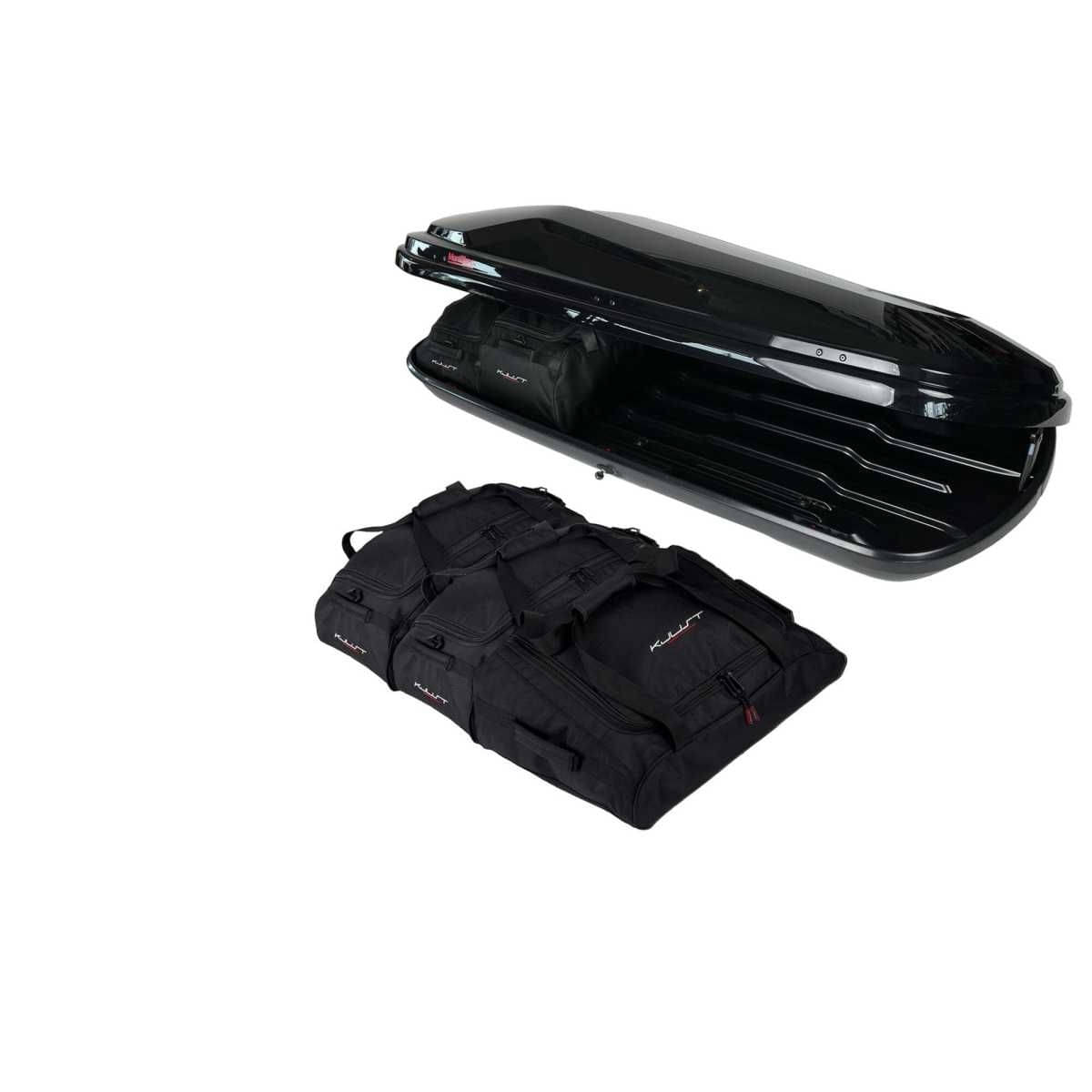 KJUST Dachboxen Taschen Set fuer Dachbox MONTBLANC ALTITUDE 450 5er-Set - 13174