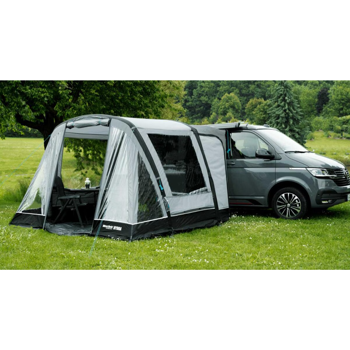 WESTFIELD aufblasbares Busvorzelt Hydra 300x240 cm- Anbauhoehe 180-270 cm