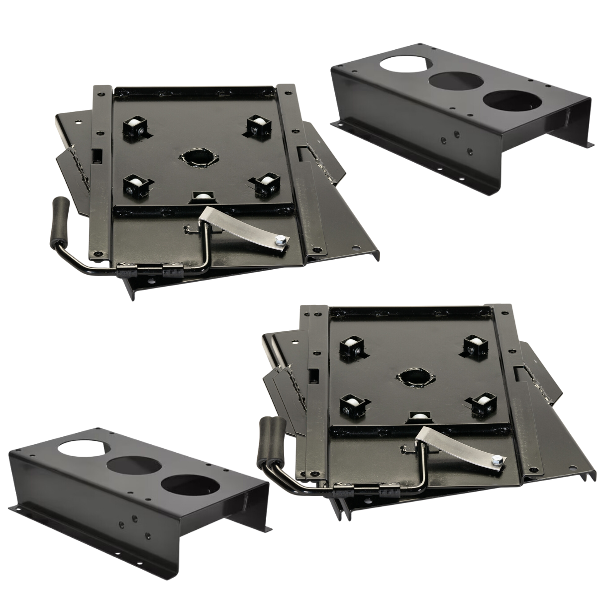 SPORTSCRAFT Draaiconsole-set SPORTSCRAFT-zit Iveco Daily bouwjaar 2000-2015 bestuurders- en passagierszijde SPORTSCRAFT Drehkonsolen-Set SPORTSCRAFT-Sitz Iveco Daily Bj. 2000-2015 Fahrer- und Beifahrerseite - 3370200 3370220