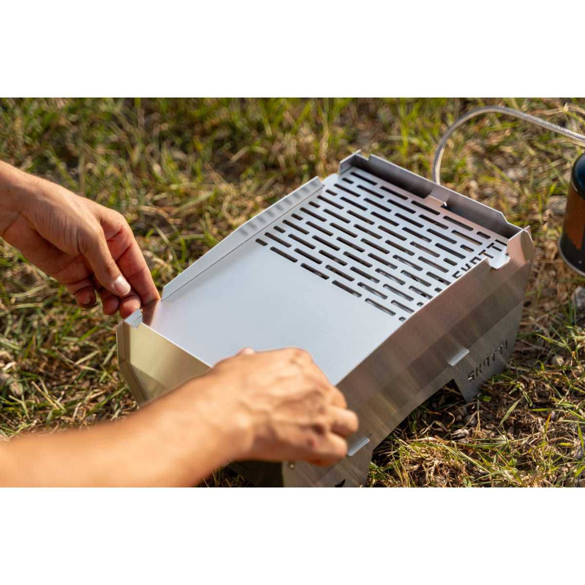 SKOTTI PLANCHA Grillplatte- Edelstahl - SK025