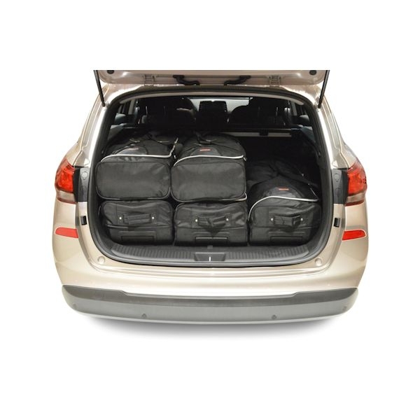 Car Bags H11201S Hyundai i30 PD Kombi Bj- 17- Reisetaschen Set- Auf Ihr Auto massgeschneidert- Das Original