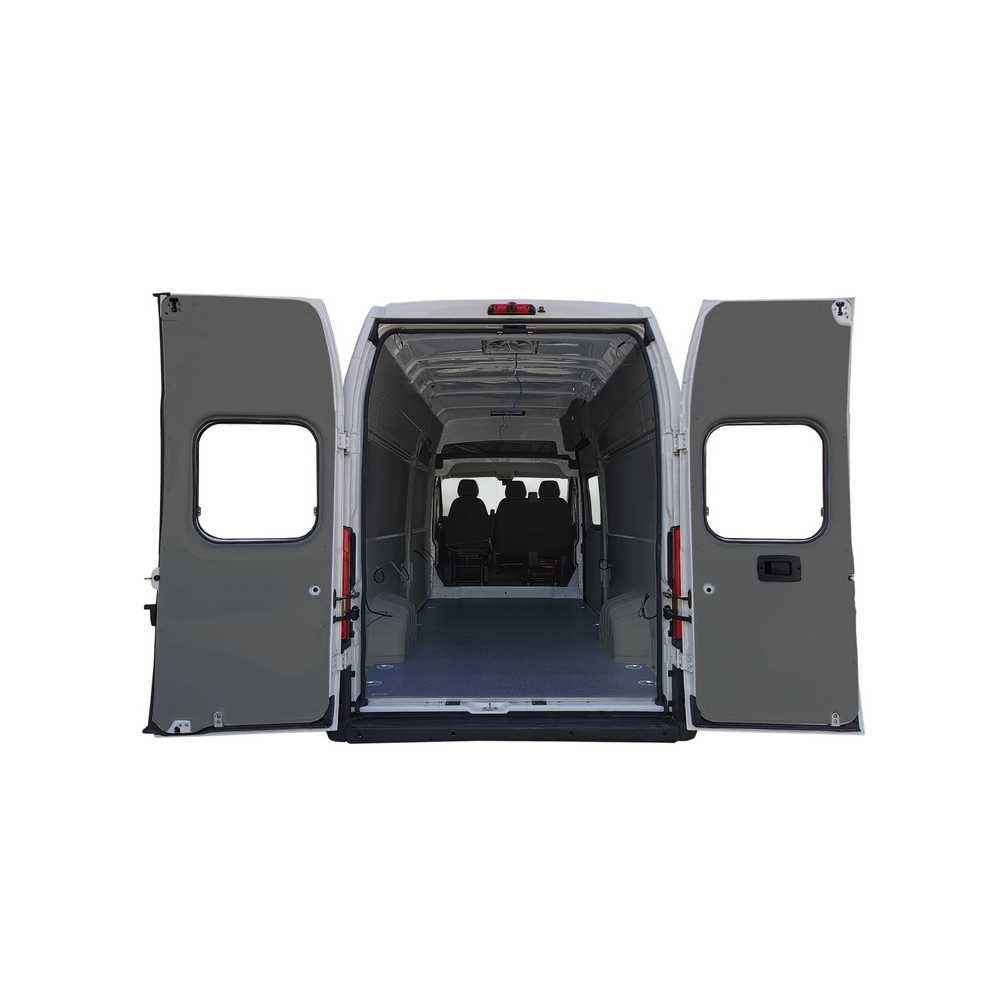 REIMO Seitenverkleidung Cover Plus Peugeot Expert kurzer Radstand -Bj- 16- linke Seite- Grau- 2-tlg. - 400247
