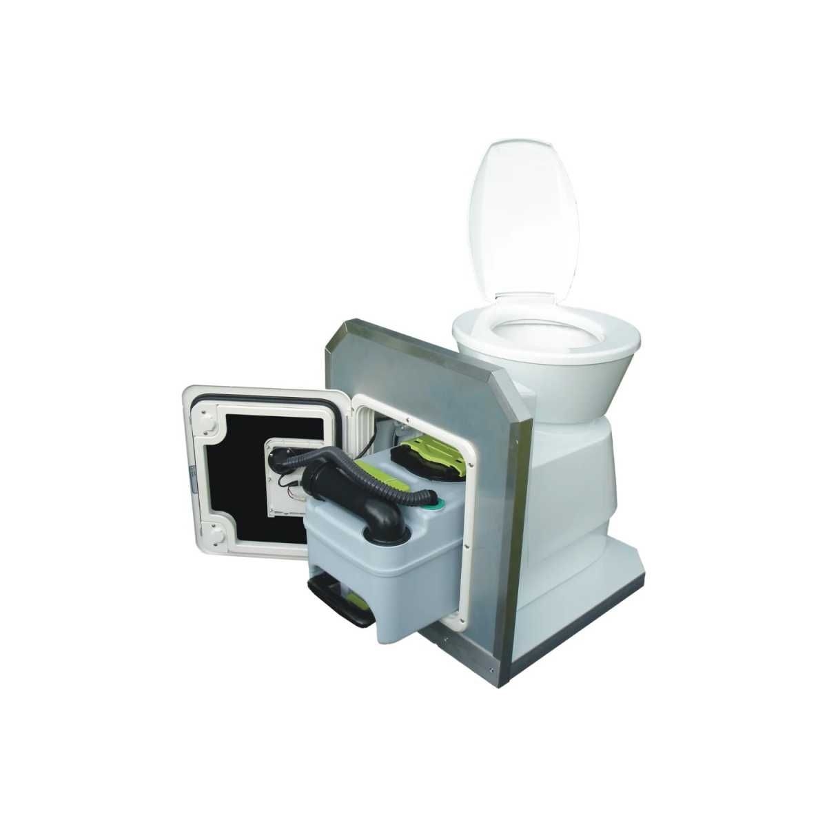 SOG Toiletten Entlueftung Tuervariante Typ 3000A fuer Dometic CT3000-4000 Dunkelgrau 409 013 0