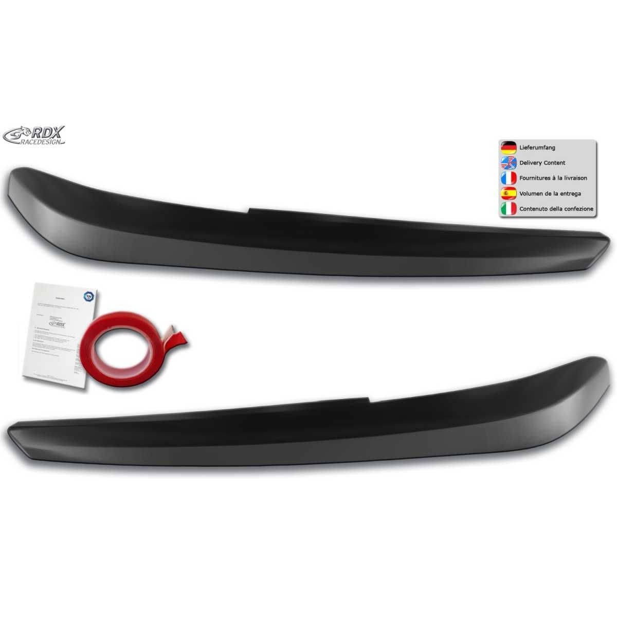 RDX Racedesign Scheinwerferblenden Boeser Blick fuer AUDI Q3 F3 ab Bj. 2019 - RDSB159