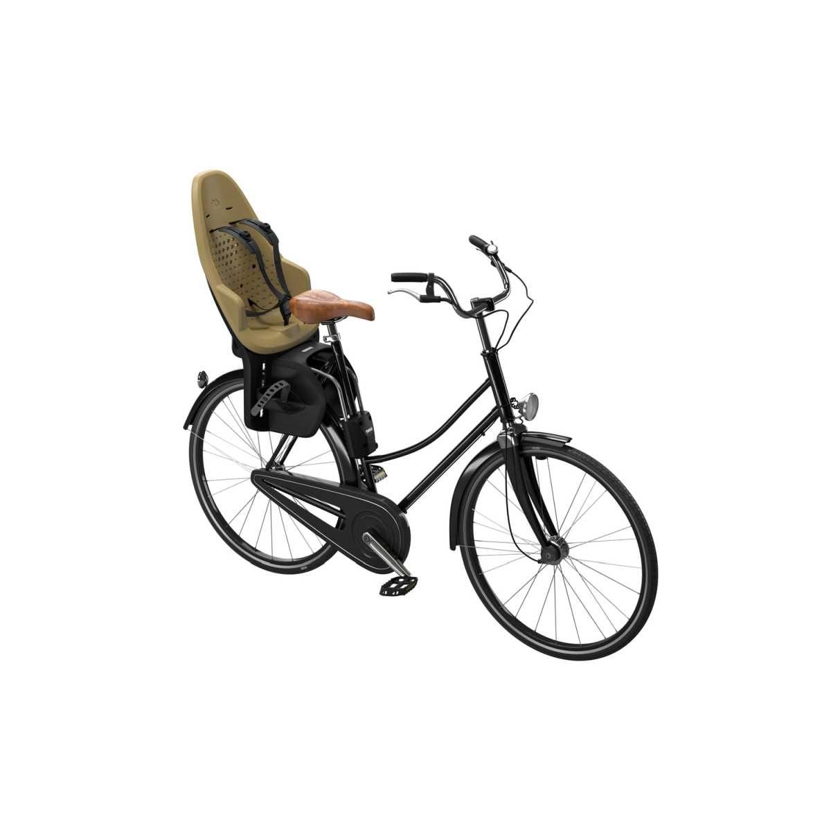 THULE Yepp 2 Maxi Fahrradkindersitz Rahmenmontage Fennel Tan - 12021304