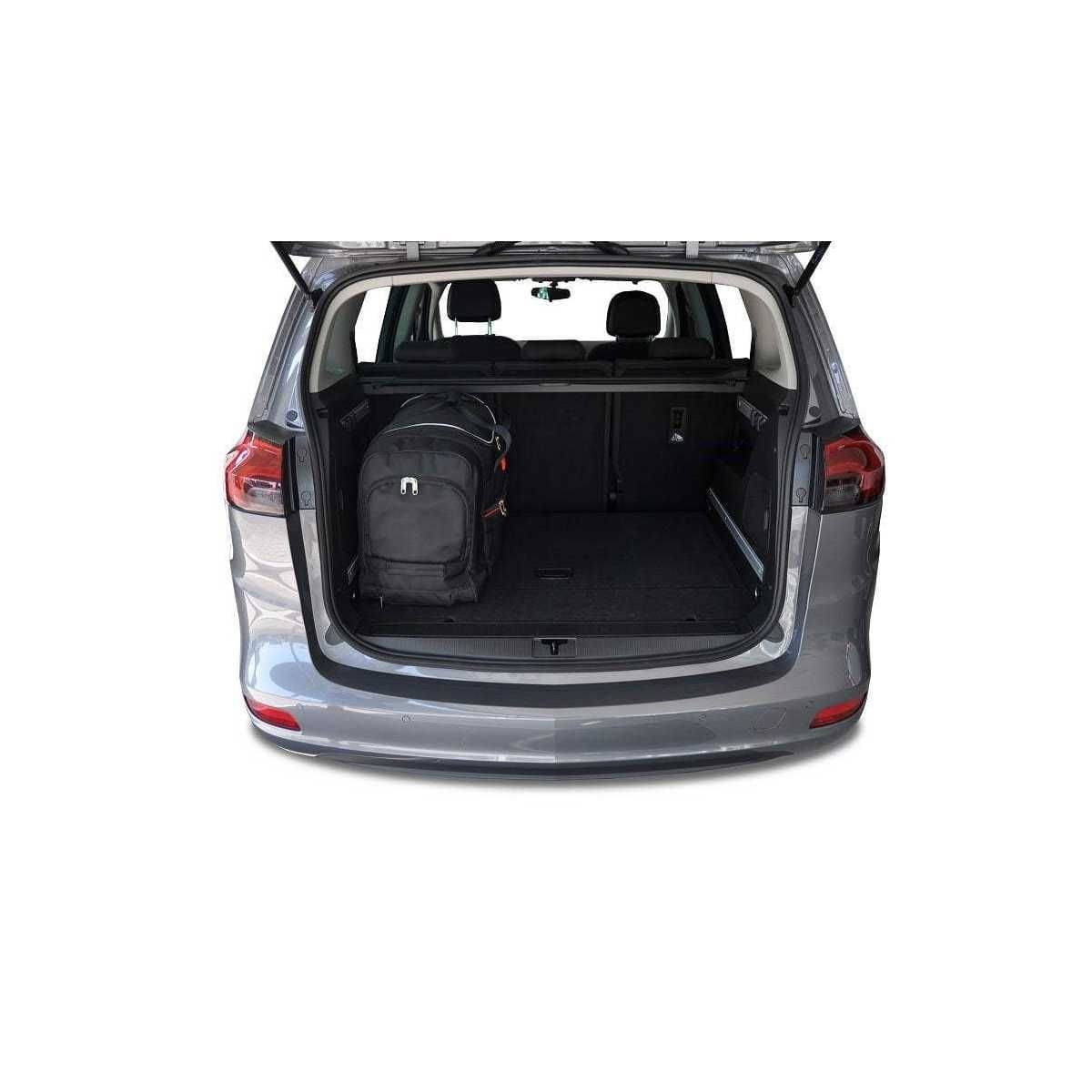 KJUST Kofferraum Taschen Set fuer OPEL ZAFIRA Bj. 2011-2019 4er-Set - 7031017