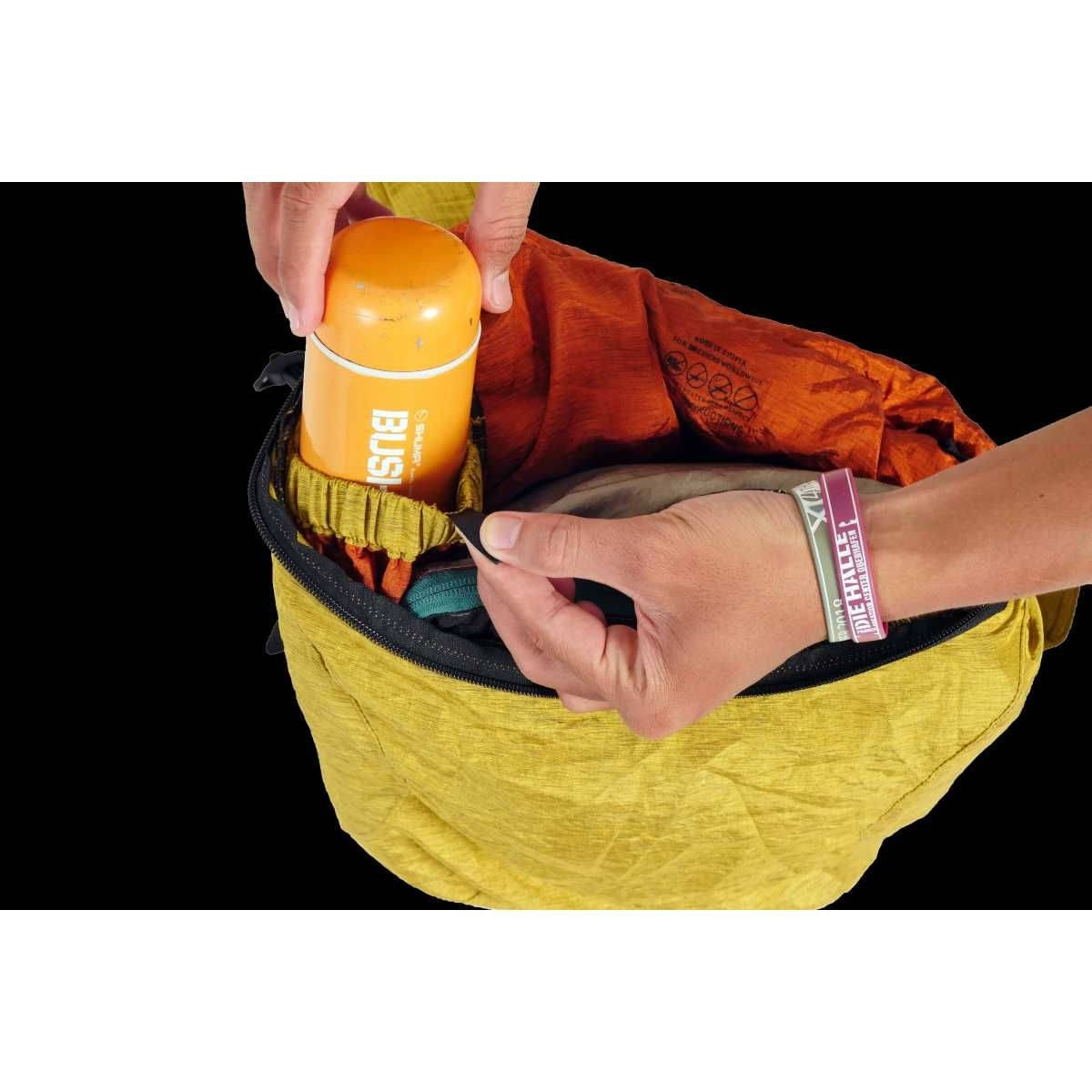 TICKET TO THE MOON King Size Hammock Haengematte Burgundy - Dark Yellow inkl. Lightest Straps - TMK3437 TMLSTRAP