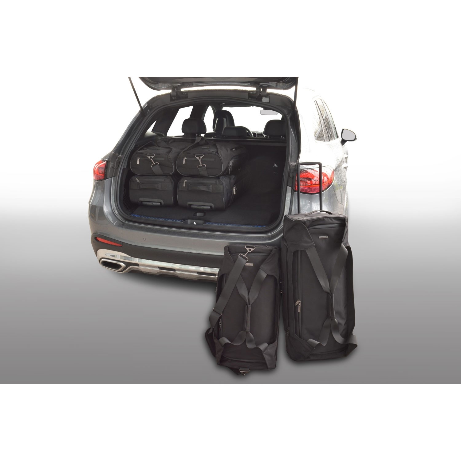 Car Bags Pro-Line M25801SP Mercedes GLC -X253- PlugIn Hybrid Bj- 15-22 Reisetaschen Set- Auf Ihr Auto massgeschneidert- Das Original