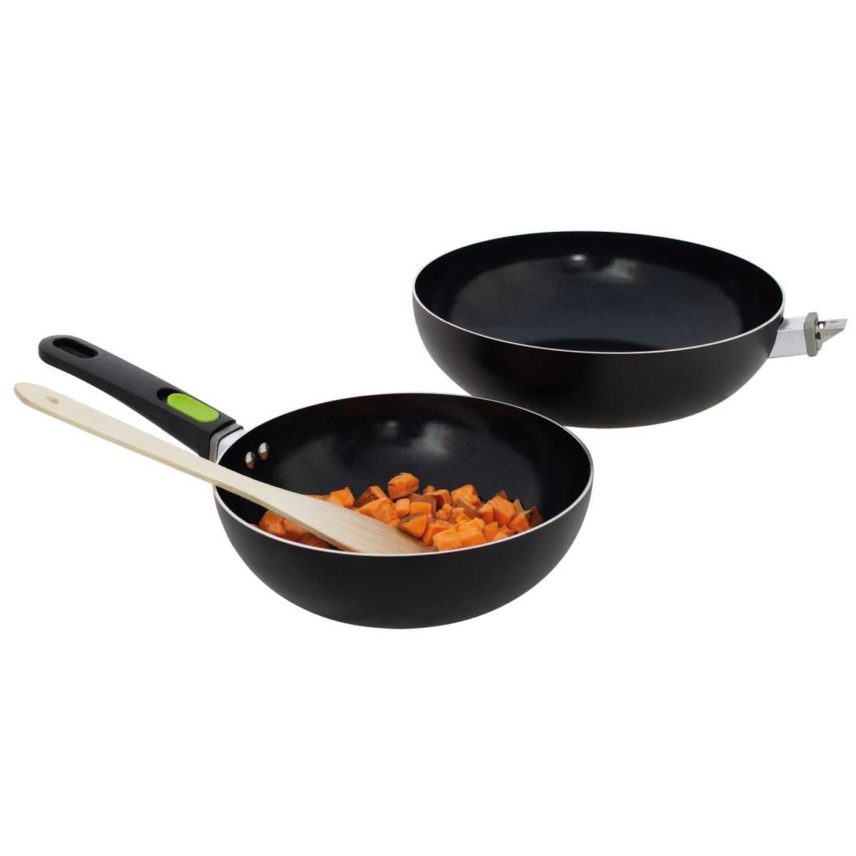 EuroTrail keramische Wok-Pfanne Ø24 cm - ETKW5521