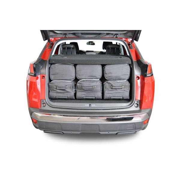 Car Bags P11501S PEUGEOT 3008 II verstellb- Ladeboden in oberer Pos- Bj- 16-23 Reisetaschen Set- Auf Ihr Auto massgeschneidert- Das Original