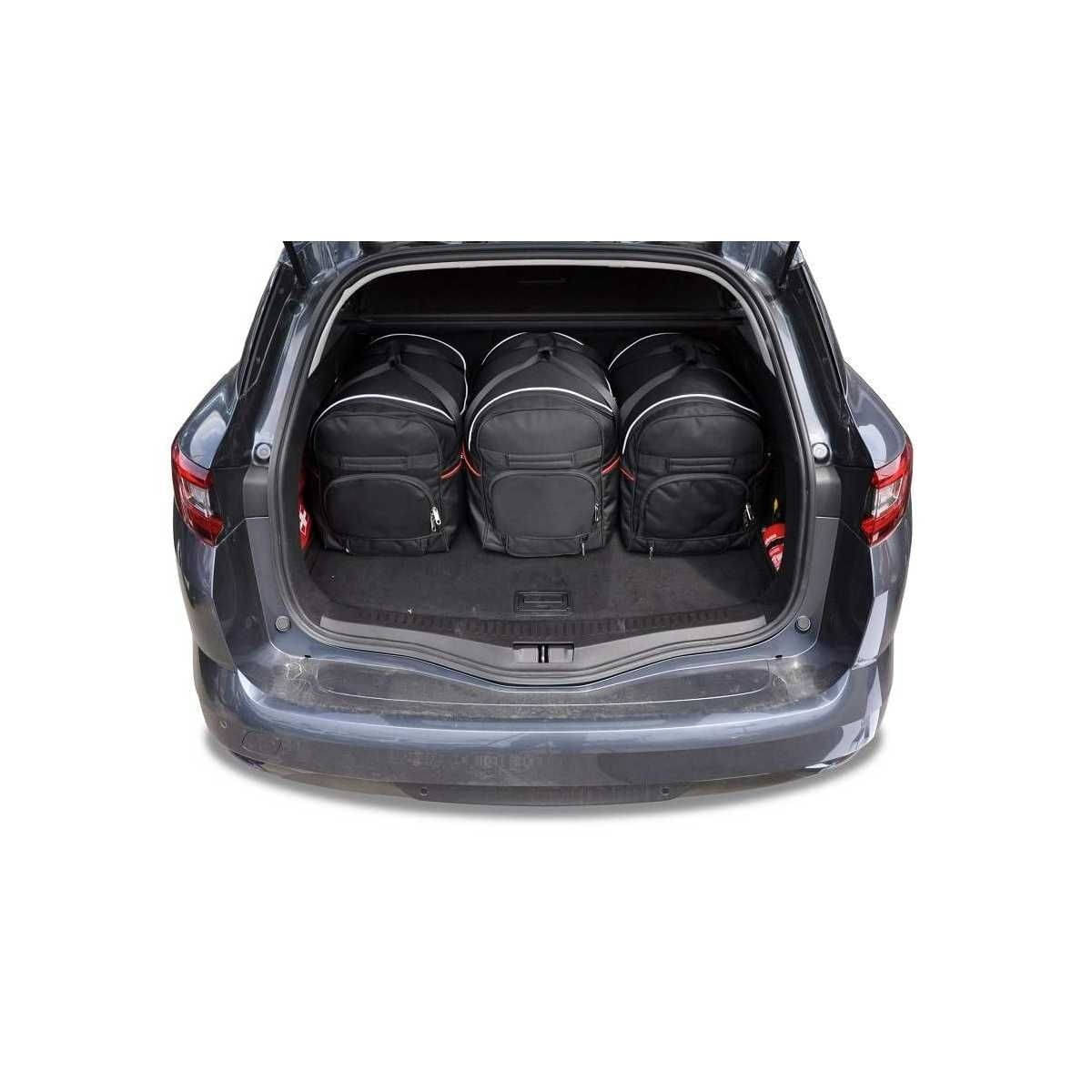 KJUST Kofferraum Taschen Set fuer RENAULT MEGANE GRANDTOUR ab Bj. 2016 5er-Set - 7034009