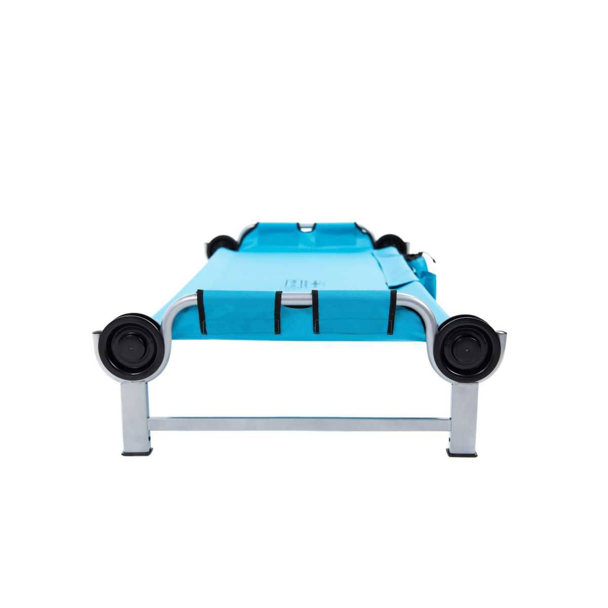 Disc-O-Bed KID-O-BED - Kinder Einzelbett blau gerader Rahmen - 30105SN