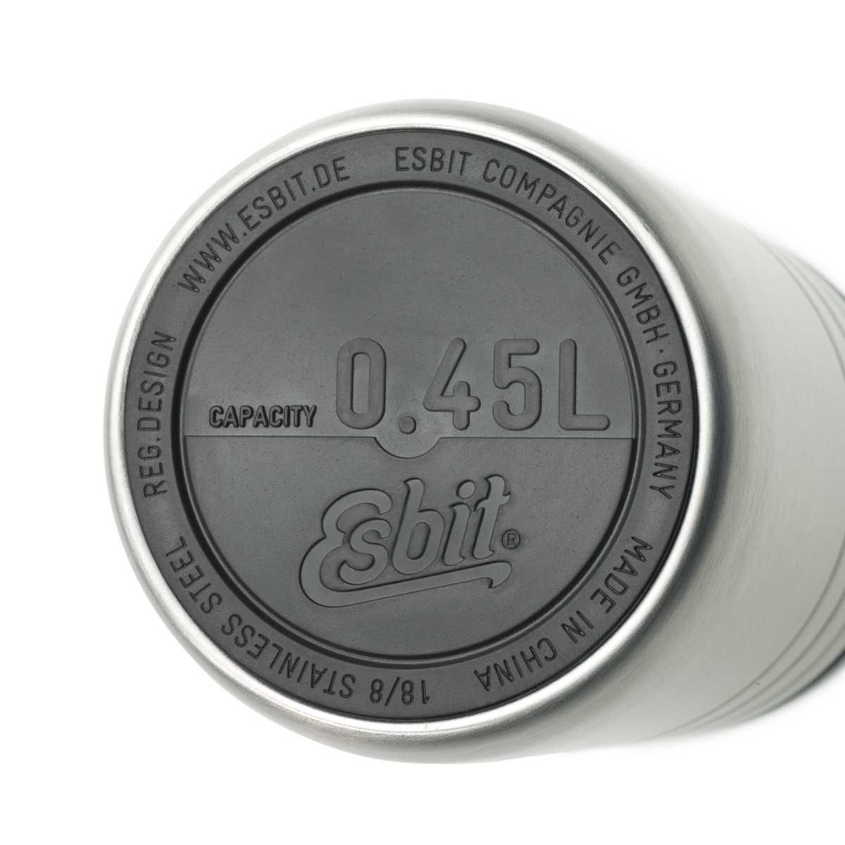 ESBIT Edelstahl Thermobecher MAJORIS mit Klick Verschluss 450 ml - MGF450TL-S