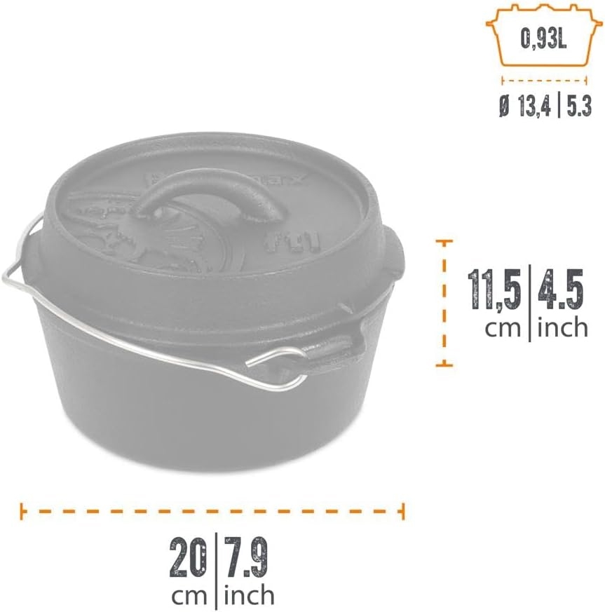 PETROMAX Feuertopf ft1 Dutch Oven planer Boden ft1-t