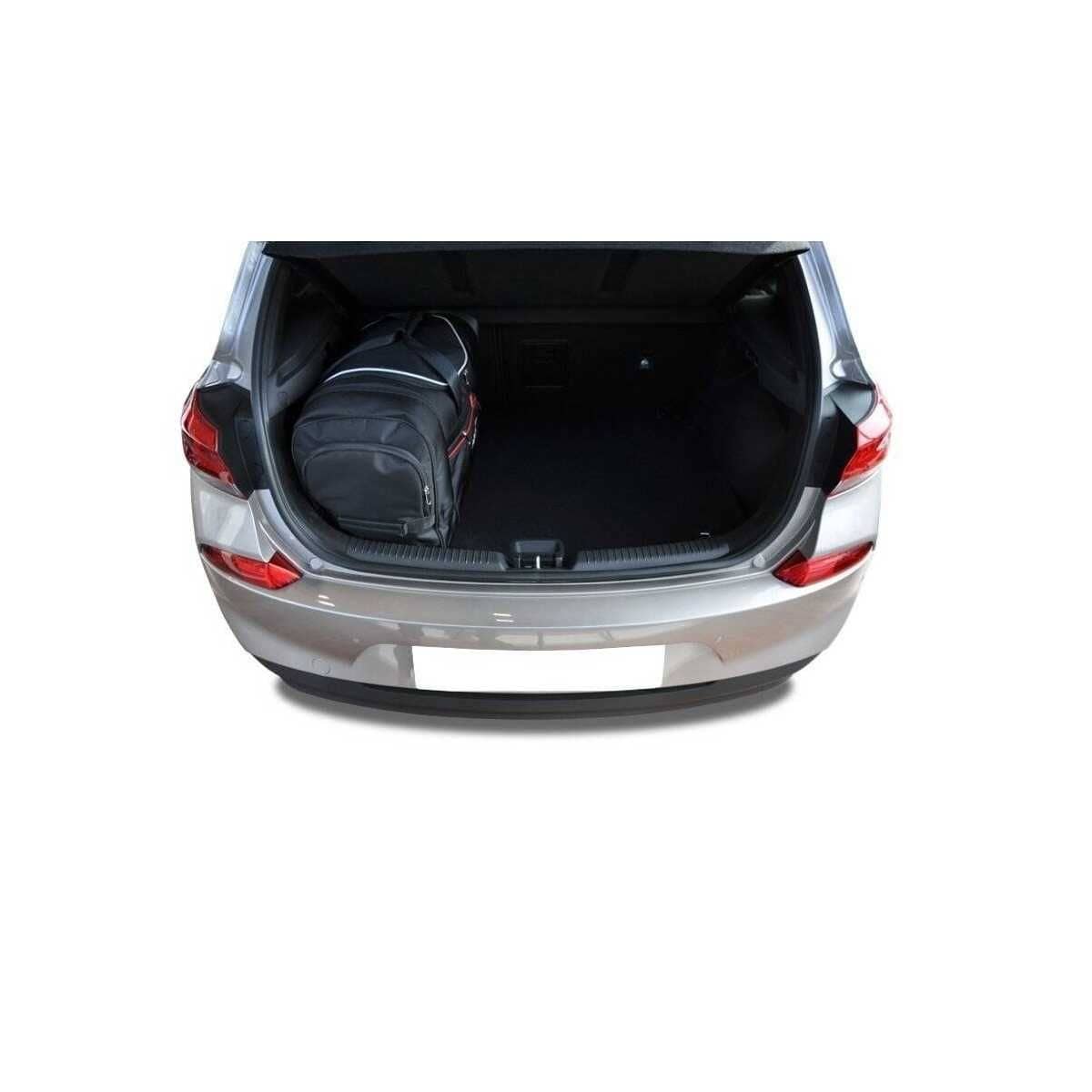 KJUST Kofferraum Taschen Set fuer HYUNDAI i30 Schraegheck ab Bj. 2017 4er-Set - 7018024