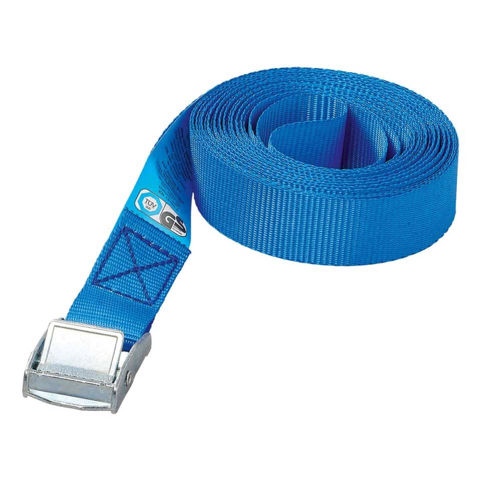 ProPlus Spanngurt Zurrgurt mit Schnellverschluss 5m 25 mm Blau ProPlus Spanngurt Zurrgurt mit Schnellverschluss 5m 25 mm Blau - 320062