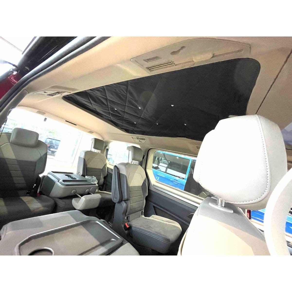 FELLEISEN Dakisolatie klein en groot panoramadak voor VW T7 Multivan Dachisolierung FELLEISEN kleines und grosses Panoramaglasdach fuer VW T7 Multivan THM 10202 39-THM 10302 39