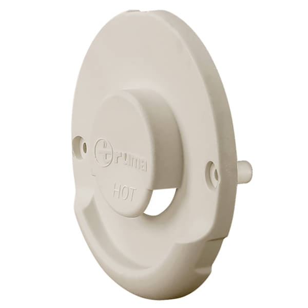 Heizungset- Heizung inkl. Wandkaminset ZR 80- Kaminaussenteil ZR80 cremeweiss -W-- Wasserset FrostControl fuer feste Rohrverlegung -R-