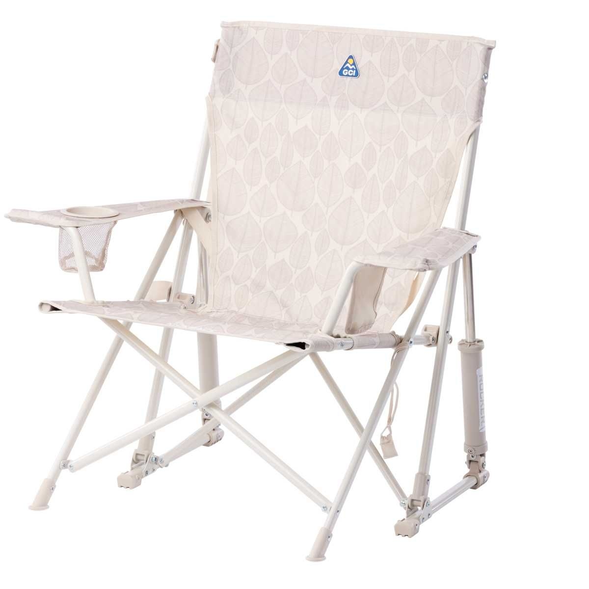 GCI faltbarer Schaukelstuhl Kickback Rocker Leaf - Soft Neutral - 410321