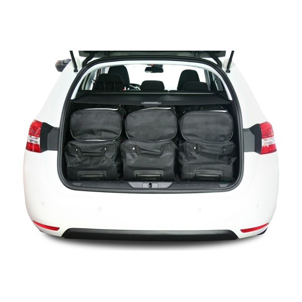 Car Bags P11001S PEUGEOT 308 SW Kombi Bj- 14-21 Reisetaschen Set- Auf Ihr Auto massgeschneidert- Das Original