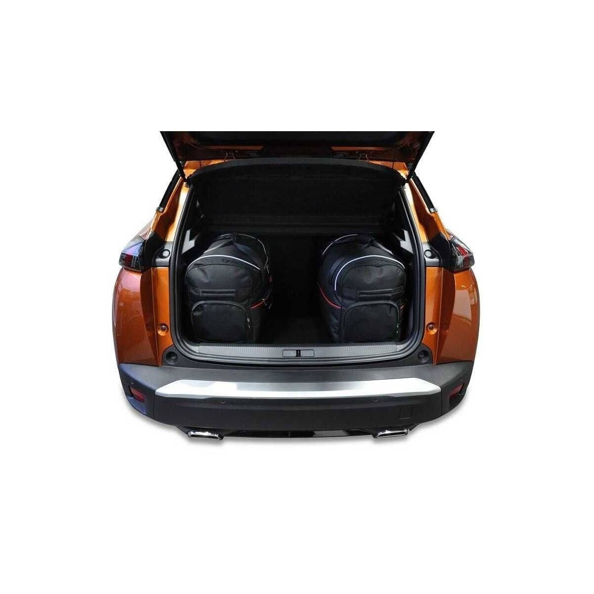 KJUST Kofferraum Taschen Set fuer PEUGEOT 2008 ab Bj. 2019 3er-Set - 7032025