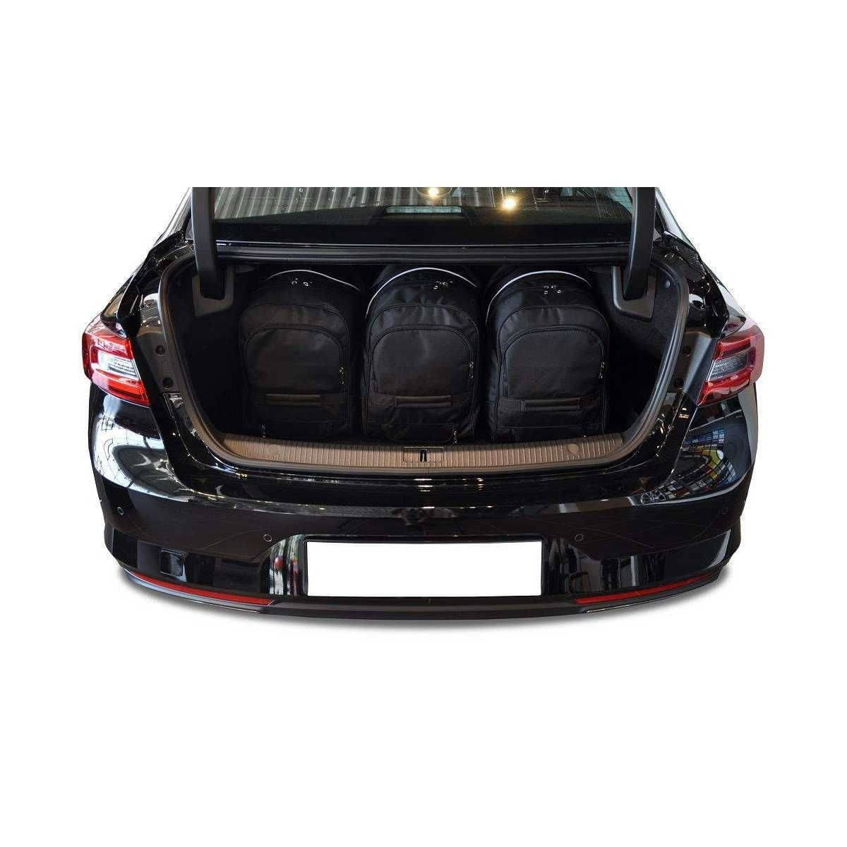 KJUST Kofferraum Taschen Set fuer RENAULT TALISMAN Limousine ab Bj. 2015 5er-Set - 7034024