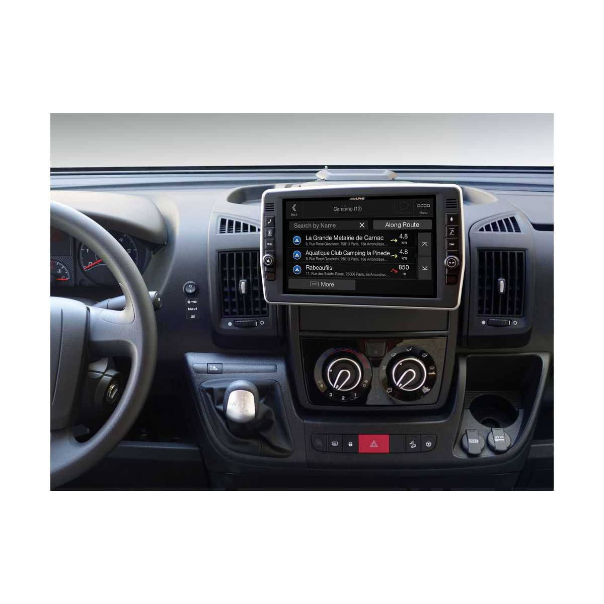 ALPINE Digital-Media-Station schwenkbar Fiat Ducato Bj. 2006-2021 X903D-DU2